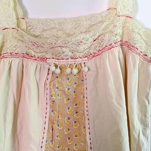 Free People Free People Free People FP Lace Tank Top Lace Tank Boho Top